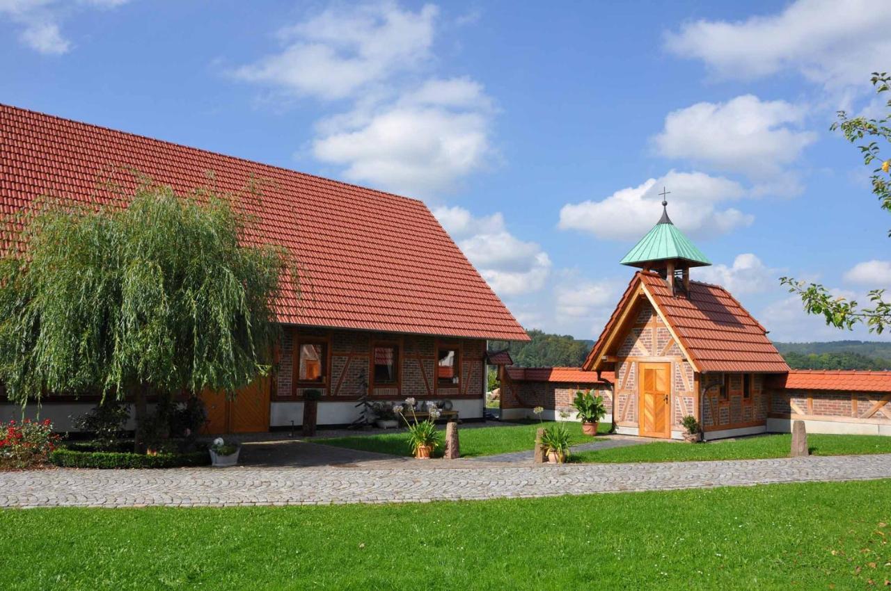 Landhotel Zur Pferdetraenke Schleid Esterno foto